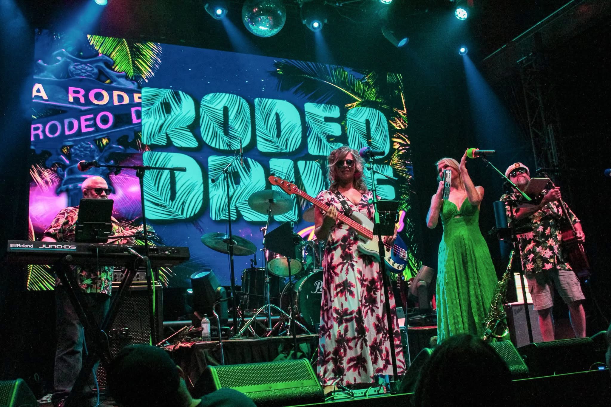 Rodeo Drive The Band performing live on stage